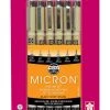 Budget β€οΈ Pigma® Micron® Fine Line Black 6 Piece Pen Set by Sakura π₯ 2 Budget β€οΈ Pigma® Micron® Fine Line Black 6 Piece Pen Set by Sakura π₯ -Fabriano Sales Store 10204351 1
