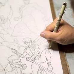 Budget ❤️ Pigma® Micron® Fine Line Black 6 Piece Pen Set by Sakura 🔥 -Fabriano Sales Store 10204351 4