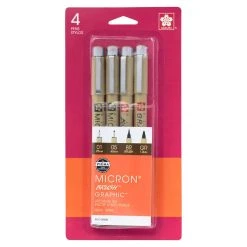 Deals 🎉 Pigma® Micron™ Sepia 4 Pen Set by Sakura ❤️ -Fabriano Sales Store 10476516 30