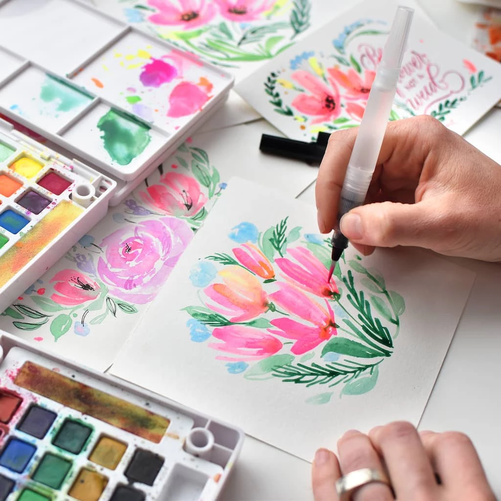 Outlet π Koi® Water Colors™ Pocket Field Sketch Box by Sakura π 4 Outlet π Koi® Water Colors™ Pocket Field Sketch Box by Sakura π - Image 2