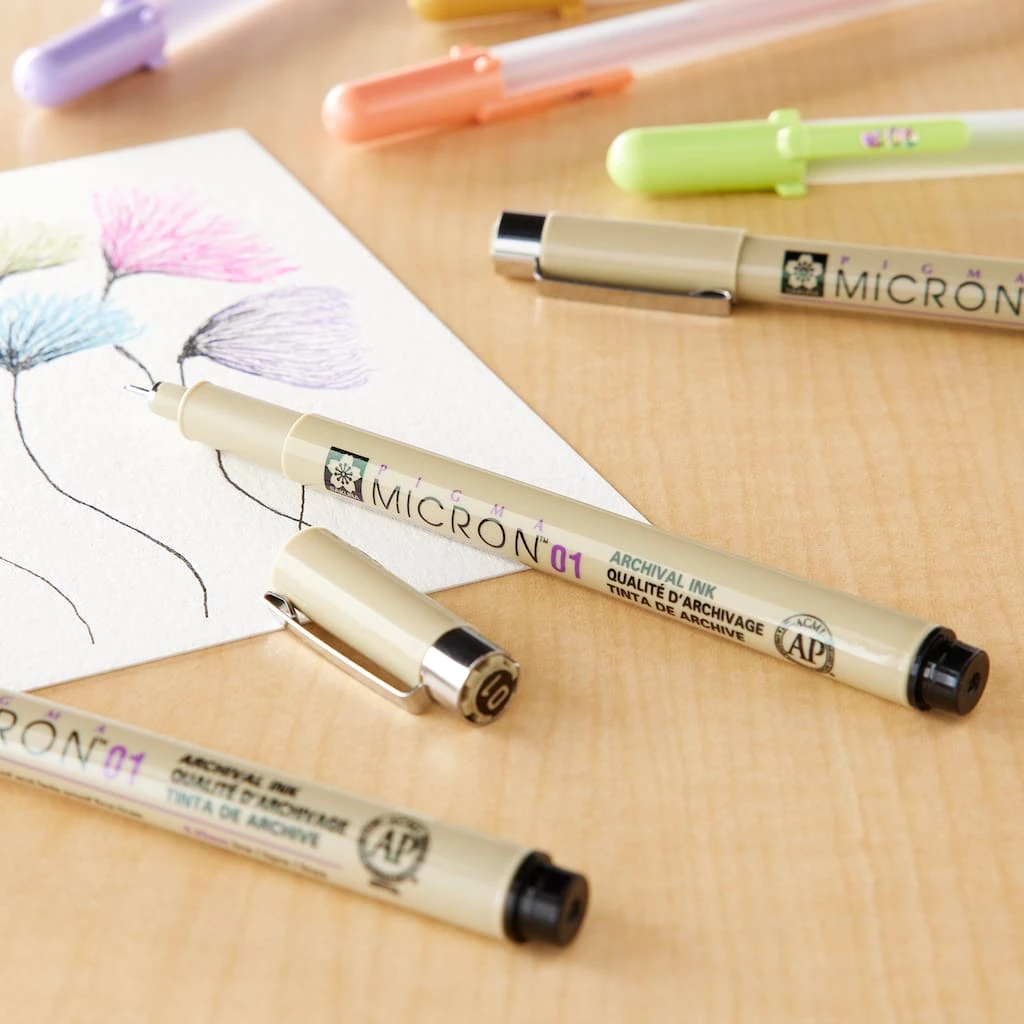 Budget π Pigma® Micron™ 01 Fine Line Black Pens, 6ct. by Sakura β¨ 4 Budget π Pigma® Micron™ 01 Fine Line Black Pens, 6ct. by Sakura β¨ - Image 2