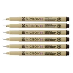 Budget π Pigma® Micron™ 01 Fine Line Black Pens, 6ct. by Sakura β¨ 7 Budget π Pigma® Micron™ 01 Fine Line Black Pens, 6ct. by Sakura β¨ -Fabriano Sales Store 10527787 31