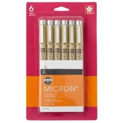 Hot Sale π Pigma® Micron™ 02 Fine Line Black Pens, 6ct. by Sakura βοΈ