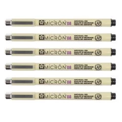 Best reviews of π 6 Packs: 6 ct. (36 total) Pigma® Micron™ 08 Fine Line Black Pens by Sakura π 9 Best reviews of π 6 Packs: 6 ct. (36 total) Pigma® Micron™ 08 Fine Line Black Pens by Sakura π -Fabriano Sales Store 10527791 2