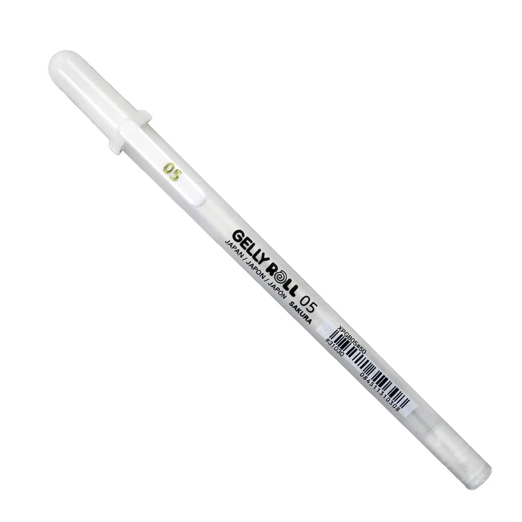 Brand new π 12 Pack: Gelly Roll® Classic™ 05 Fine Point White Gel Pen by Sakura π 3 Brand new π 12 Pack: Gelly Roll® Classic™ 05 Fine Point White Gel Pen by Sakura π