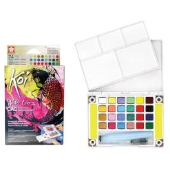 Wholesale ⭐ 6 Pack: Koi® Water Colors™ Pocket Field Sketch Box by Sakura ❤️ 7 Wholesale ⭐ 6 Pack: Koi® Water Colors™ Pocket Field Sketch Box by Sakura ❤️ -Fabriano Sales Store 10598856 1