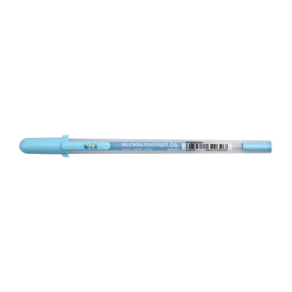 Promo π 12 Pack: Gelly Roll® Moonlight® 06 Fine Line Sky Blue Ballpoint Pen by Sakura π 3 Promo π 12 Pack: Gelly Roll® Moonlight® 06 Fine Line Sky Blue Ballpoint Pen by Sakura π