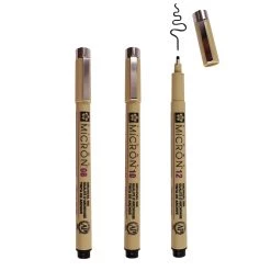 Wholesale 🔥 Pigma® Micron™ Black Pen Set by Sakura 😉 -Fabriano Sales Store 10670964 3