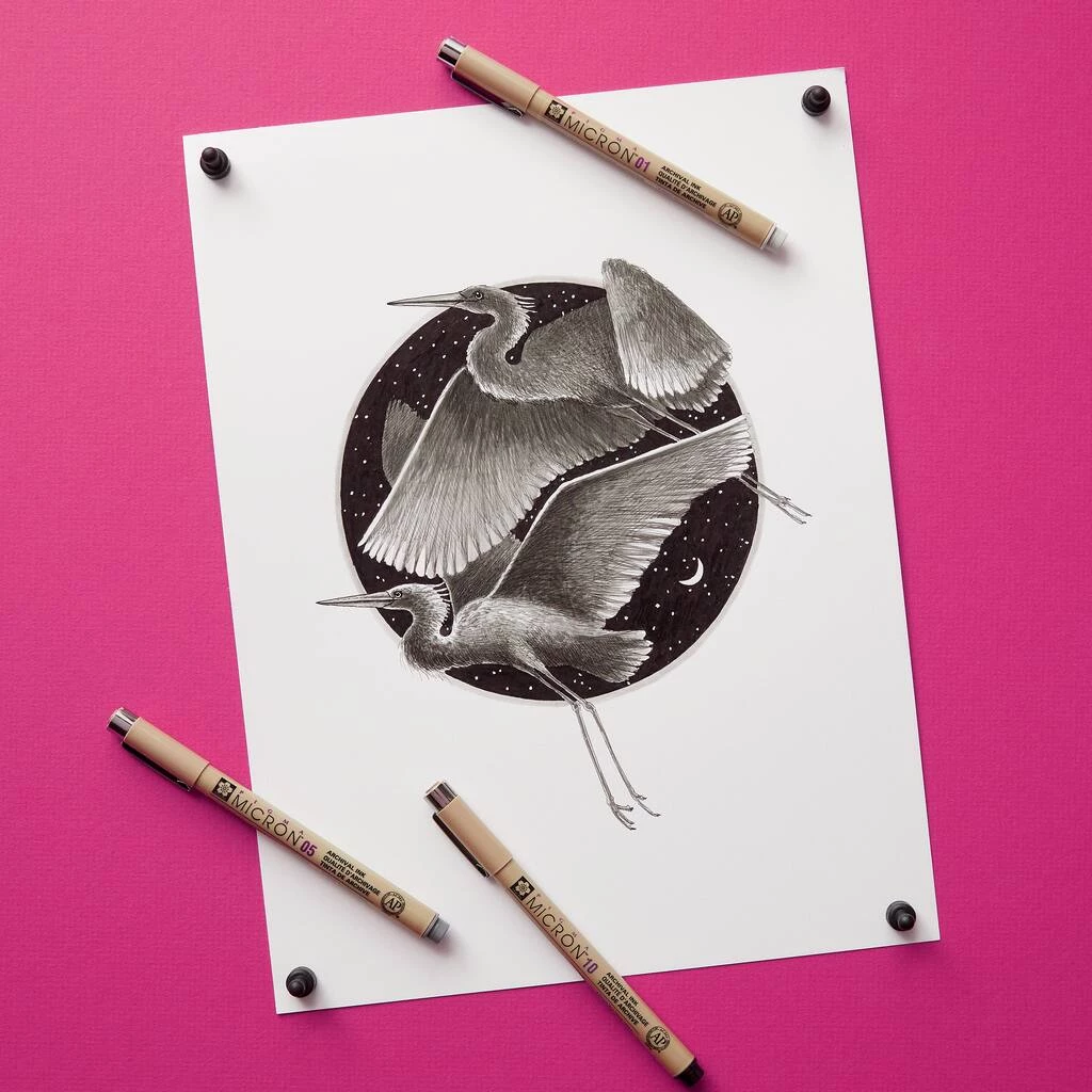 Flash Sale 𧨠Micron® Fine & Bold Line Light Cool Gray Pen Set by Sakura β 5 Flash Sale 𧨠Micron® Fine & Bold Line Light Cool Gray Pen Set by Sakura β - Image 3