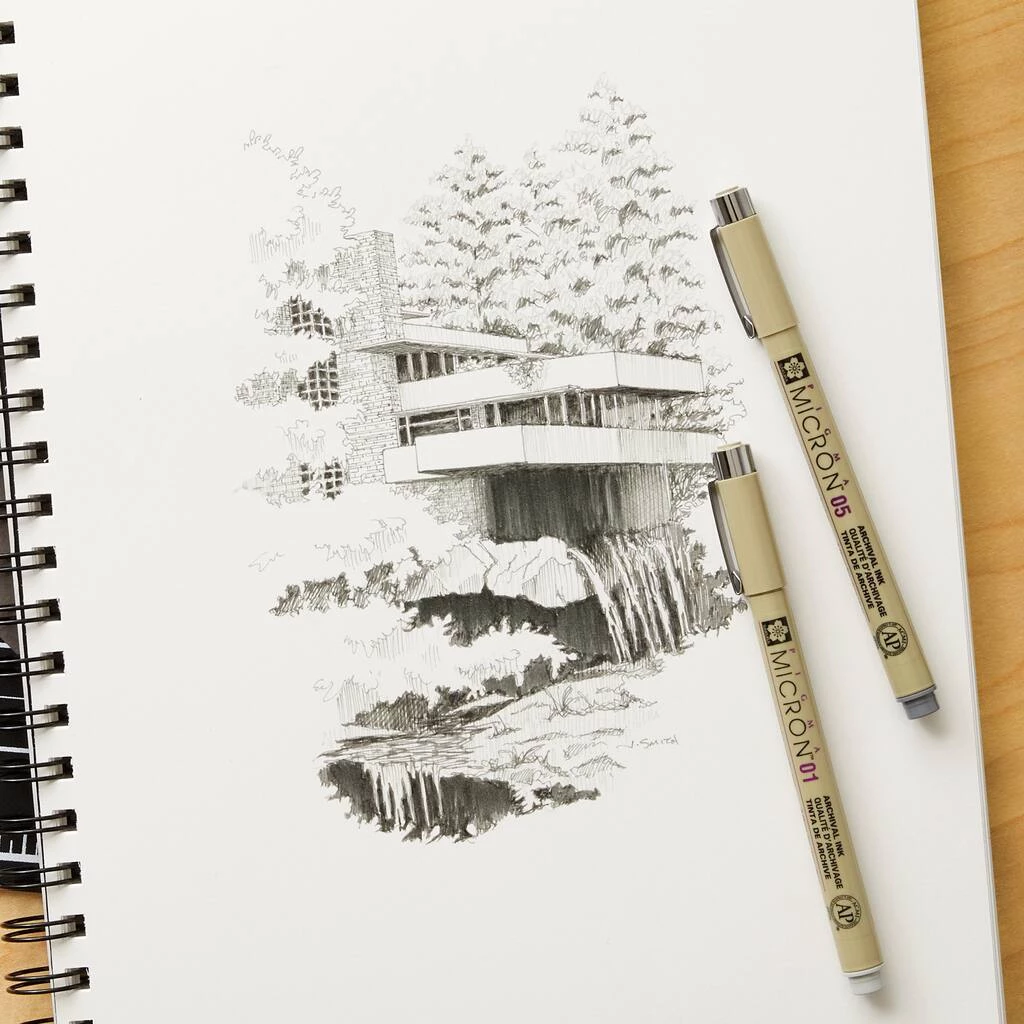 Flash Sale 𧨠Micron® Fine & Bold Line Light Cool Gray Pen Set by Sakura β 7 Flash Sale 𧨠Micron® Fine & Bold Line Light Cool Gray Pen Set by Sakura β - Image 5