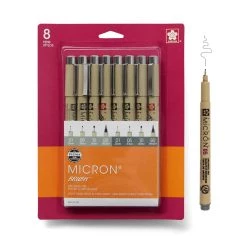 Budget ✨ 6 Packs: 8 ct. (48 total) Micron® Brush™ Gray Pens by Sakura ⭐