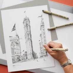 Best Pirce 🎉 Micron® Brush™ Gray Pen Set by Sakura 🔔 -Fabriano Sales Store 10694386 6