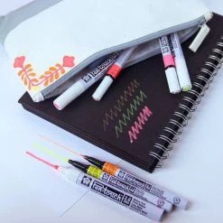 Promo 💯 Pen Touch® Florescent Fine Tip Marker Set by Sakura 🛒 -Fabriano Sales Store 10694522 9