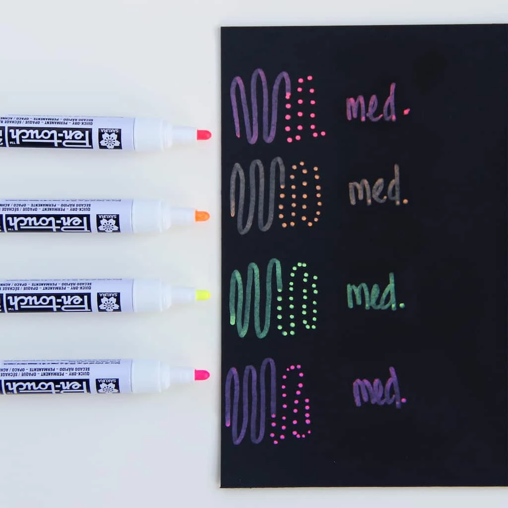 Budget π 6 Packs: 4 ct. (24 total) Pen Touch® Florescent Medium Tip Marker Set by Sakura π₯° 5 Budget π 6 Packs: 4 ct. (24 total) Pen Touch® Florescent Medium Tip Marker Set by Sakura π₯° - Image 3