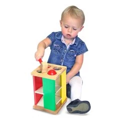 Buy 🌟 Pound and Roll Tower by Melissa & Doug 🔥 -Fabriano Sales Store 28788 LCI3559 2