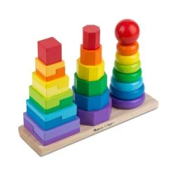 Wholesale π₯ Geometric Stacker Wooden Toy by Melissa & Doug π 9 Wholesale π₯ Geometric Stacker Wooden Toy by Melissa & Doug π -Fabriano Sales Store 28788 LCI567