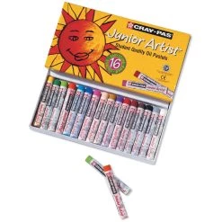 Cheapest 👍 12 Packs: 16 ct. (192 total) Sakura® Cray-Pas® Junior Artist™ Oil Pastel Set 🌟