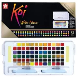 Flash Sale 🔥 Sakura® Koi Water Colors™ 72 Piece Sketch Set 🔔