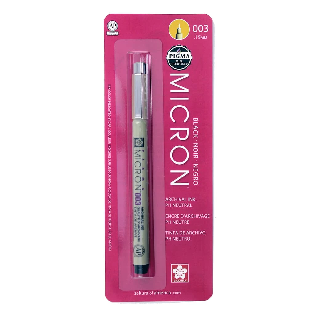Flash Sale π Pigma® Micron™ 003 Fine Line Pen, Black by Sakura π 3 Flash Sale π Pigma® Micron™ 003 Fine Line Pen, Black by Sakura π