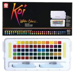 Coupon 🔔 Sakura Koi Water Colors™ 60-Color Studio Sketch Box Set 🎁
