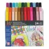 Outlet 😉 Sakura® Koi Watercolor Brush Pen 24 Color Set 🛒 -Fabriano Sales Store D247119S 1