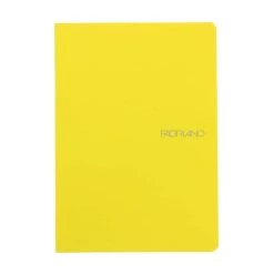 Promo π 10 Pack: Fabriano® EcoQua Lemon Staple-Bound Blank Notebook, A5 π