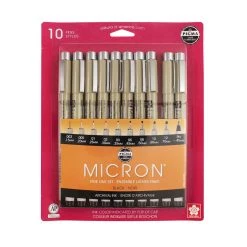 Best Sale 🎉 Pigma® Micron™ Fine Line 10 Pen Set by Sakura ⭐