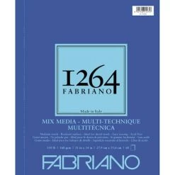 Outlet 🤩 6 Pack: Fabriano® 1264 110lb. Mixed Media Pad 🛒 -Fabriano Sales Store D286883S 1