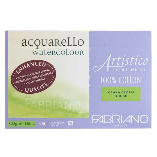 Deals π― 3 Pack: Fabriano® Artistico Extra White Rough Watercolor Block π 5 Deals π― 3 Pack: Fabriano® Artistico Extra White Rough Watercolor Block π - Image 3