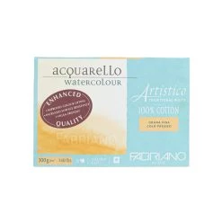 Outlet β 3 Pack: Fabriano® Artistico Traditional White Cold Press Watercolor Block, 5'' x 7'' π