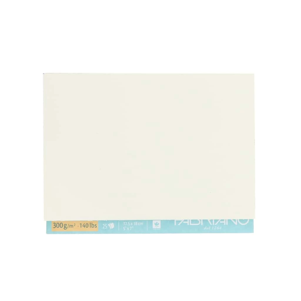 Outlet β 3 Pack: Fabriano® Artistico Traditional White Cold Press Watercolor Block, 5'' x 7'' π 4 Outlet β 3 Pack: Fabriano® Artistico Traditional White Cold Press Watercolor Block, 5'' x 7'' π - Image 2