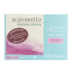 Promo 🥰 6 Packs: 20 ct. (120 total) Fabriano® Artistico Traditional White Hot Press Watercolor Block 🔔 -Fabriano Sales Store D397115S 1 1
