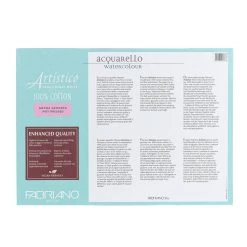 Promo 🥰 6 Packs: 20 ct. (120 total) Fabriano® Artistico Traditional White Hot Press Watercolor Block 🔔 -Fabriano Sales Store D397115S 2