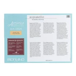 Best Sale π 6 Packs: 20 ct. (120 total) Fabriano® Artistico Traditional White Cold Press Watercolor Block π 8 Best Sale π 6 Packs: 20 ct. (120 total) Fabriano® Artistico Traditional White Cold Press Watercolor Block π -Fabriano Sales Store D397117S 2