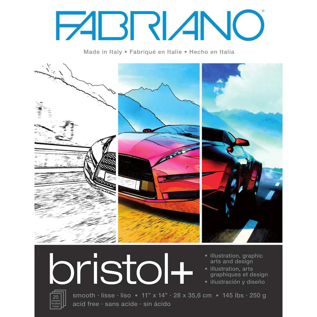 Top 10 π₯° 6 Pack: Fabriano® Bristol Pad, 11'' x 14'' π 3 Top 10 π₯° 6 Pack: Fabriano® Bristol Pad, 11'' x 14'' π