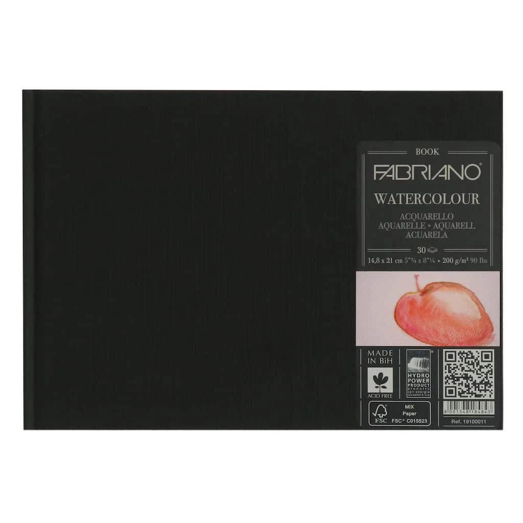 Wholesale π 6 Pack: Fabriano® Watercolor Book, 9'' x 6'' π 5 Wholesale π 6 Pack: Fabriano® Watercolor Book, 9'' x 6'' π - Image 3