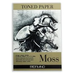 Cheapest 🎉 Fabriano® Moss Toned Paper Pad, 8.25" x 11.75" 🎉