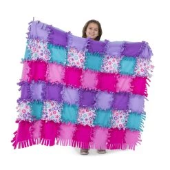Best Sale π Melissa & Doug® Created by Me Flower Fleece Quilt π