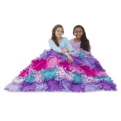 Best Sale 😉 Melissa & Doug® Created by Me Flower Fleece Quilt 😉 -Fabriano Sales Store D517874S 3