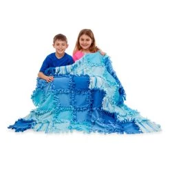 Cheapest 🧨 Melissa & Doug® Created by Me Striped Fleece Quilt ⭐ -Fabriano Sales Store D517876S 4