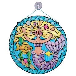 Flash Sale π Melissa & Doug® Mermaid Stained Glass Kit π₯°