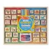 Cheap 🌟 Melissa & Doug® Animals Deluxe Wooden Stamp Set ✔️ -Fabriano Sales Store D517888S 1