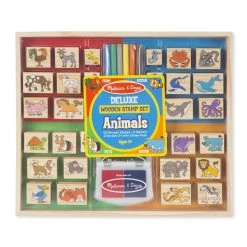 Cheap π Melissa & Doug® Animals Deluxe Wooden Stamp Set βοΈ