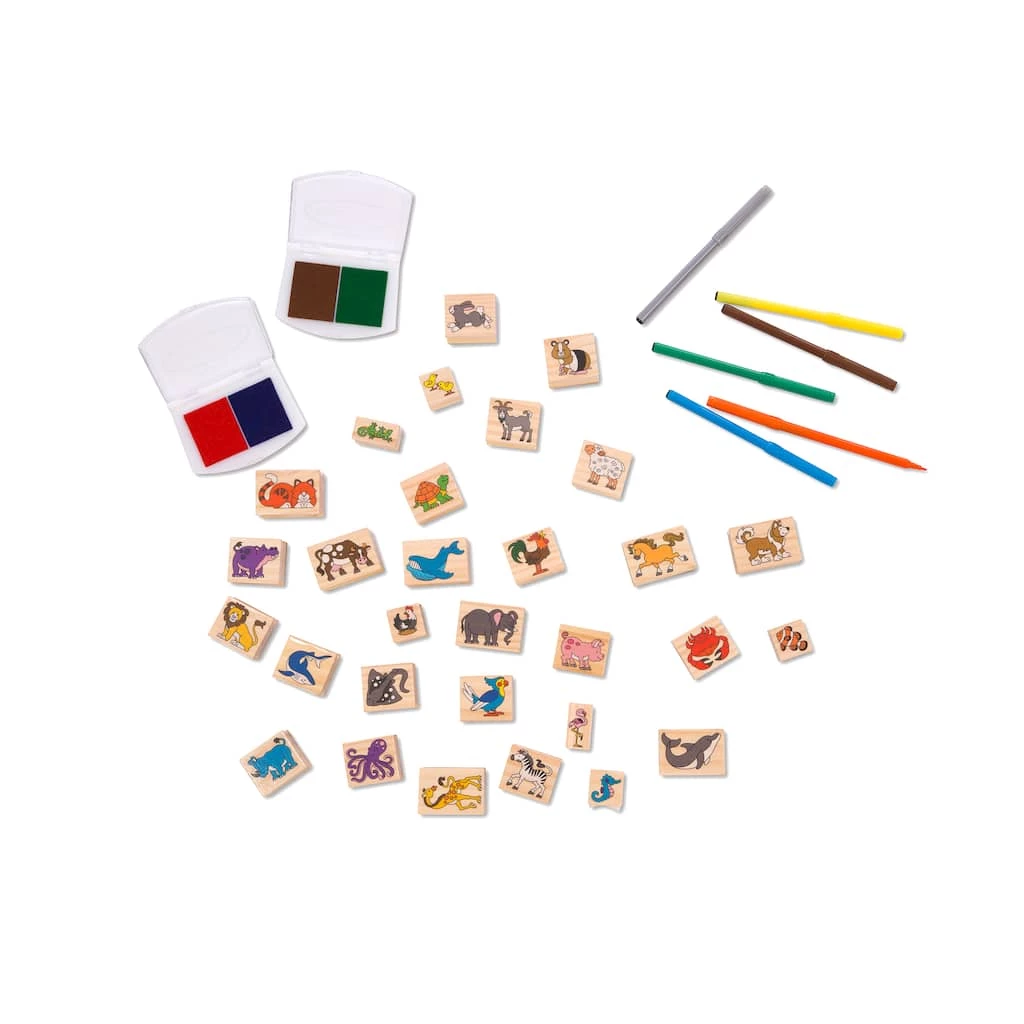 Cheap π Melissa & Doug® Animals Deluxe Wooden Stamp Set βοΈ 7 Cheap π Melissa & Doug® Animals Deluxe Wooden Stamp Set βοΈ - Image 5