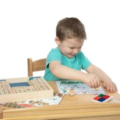 Best Pirce 👏 Melissa & Doug® Wooden ABC Activity Stamp Set ✨ -Fabriano Sales Store D517889S 3