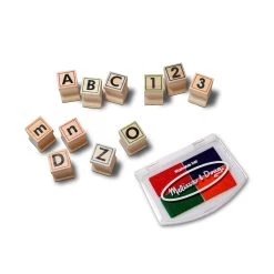 Best Pirce 👏 Melissa & Doug® Wooden ABC Activity Stamp Set ✨ -Fabriano Sales Store D517889S 4