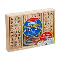 Best Pirce 👏 Melissa & Doug® Wooden ABC Activity Stamp Set ✨ -Fabriano Sales Store D517889S 5