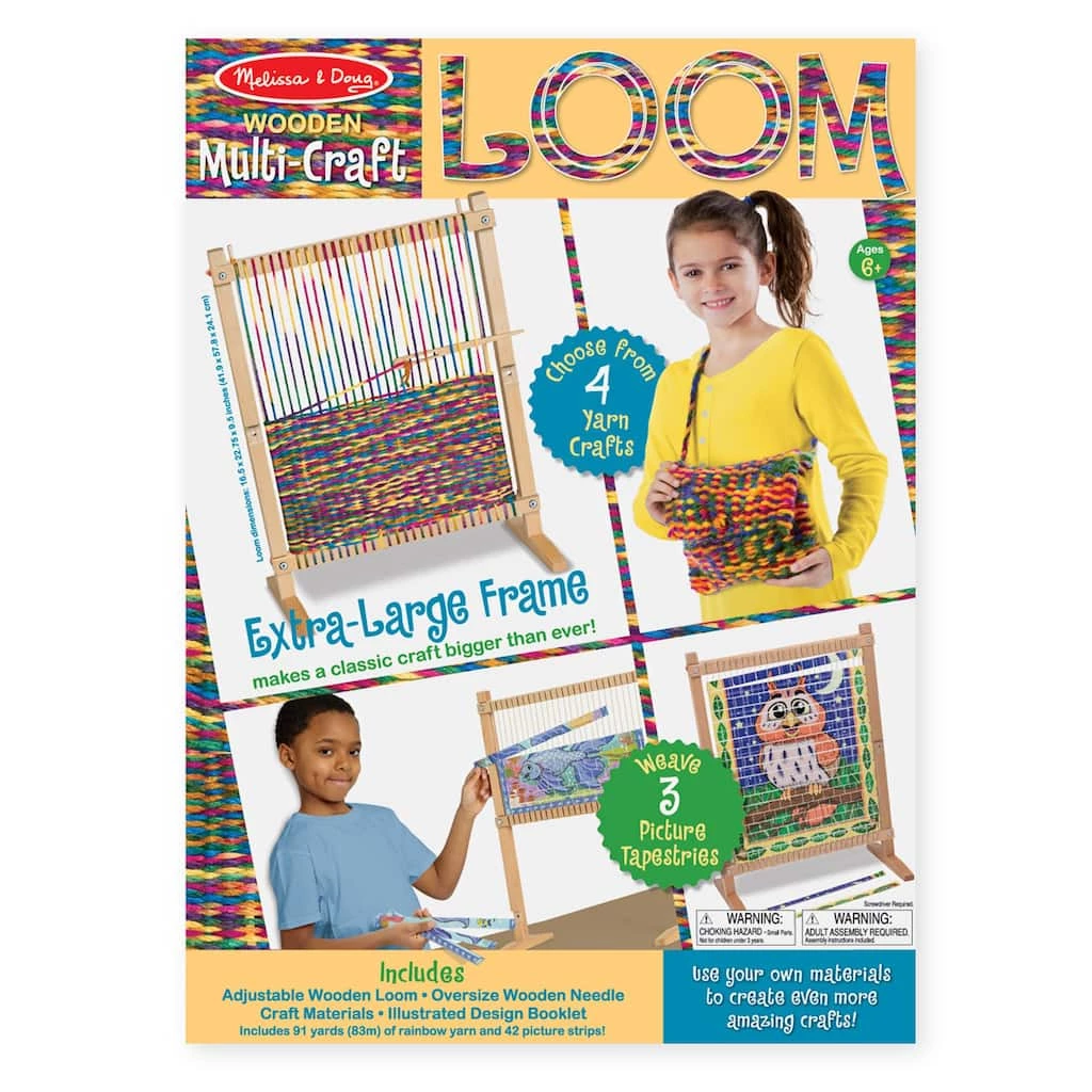 Discount π― Melissa & Doug® Multi-Craft Weaving Loom π― 6 Discount π― Melissa & Doug® Multi-Craft Weaving Loom π― - Image 4
