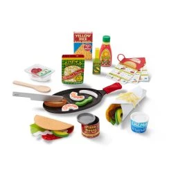 Outlet π€© Melissa & Doug® Fill & Fold Taco & Tortilla Set π§¨