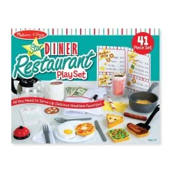 Brand new ⭐ Melissa & Doug® Star Diner Restaurant Play Set ✔️ -Fabriano Sales Store D519818S 9